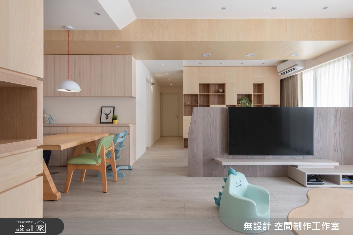 30坪新成屋(5年以下)＿混搭風客廳餐廳案例圖片＿無設計 空間制作工作室＿無設計_08之5