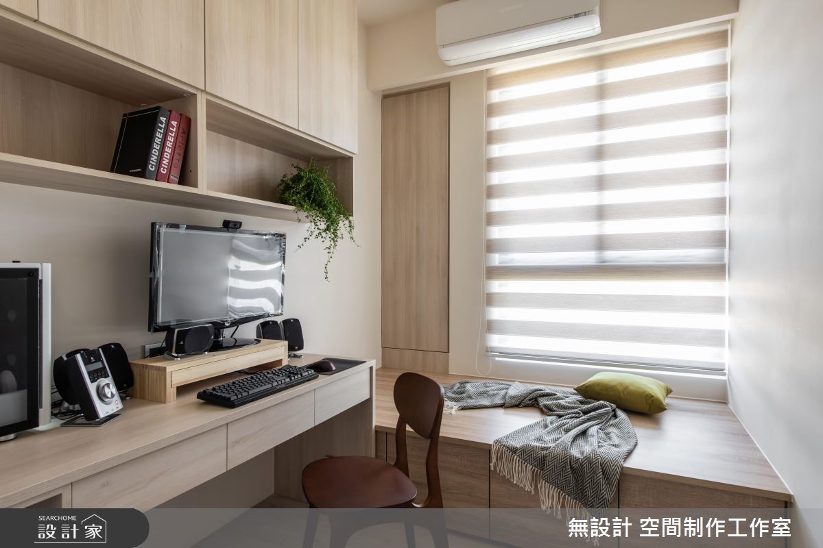 20坪新成屋(5年以下)＿混搭風書房臥榻案例圖片＿無設計 空間制作工作室＿無設計_10之10
