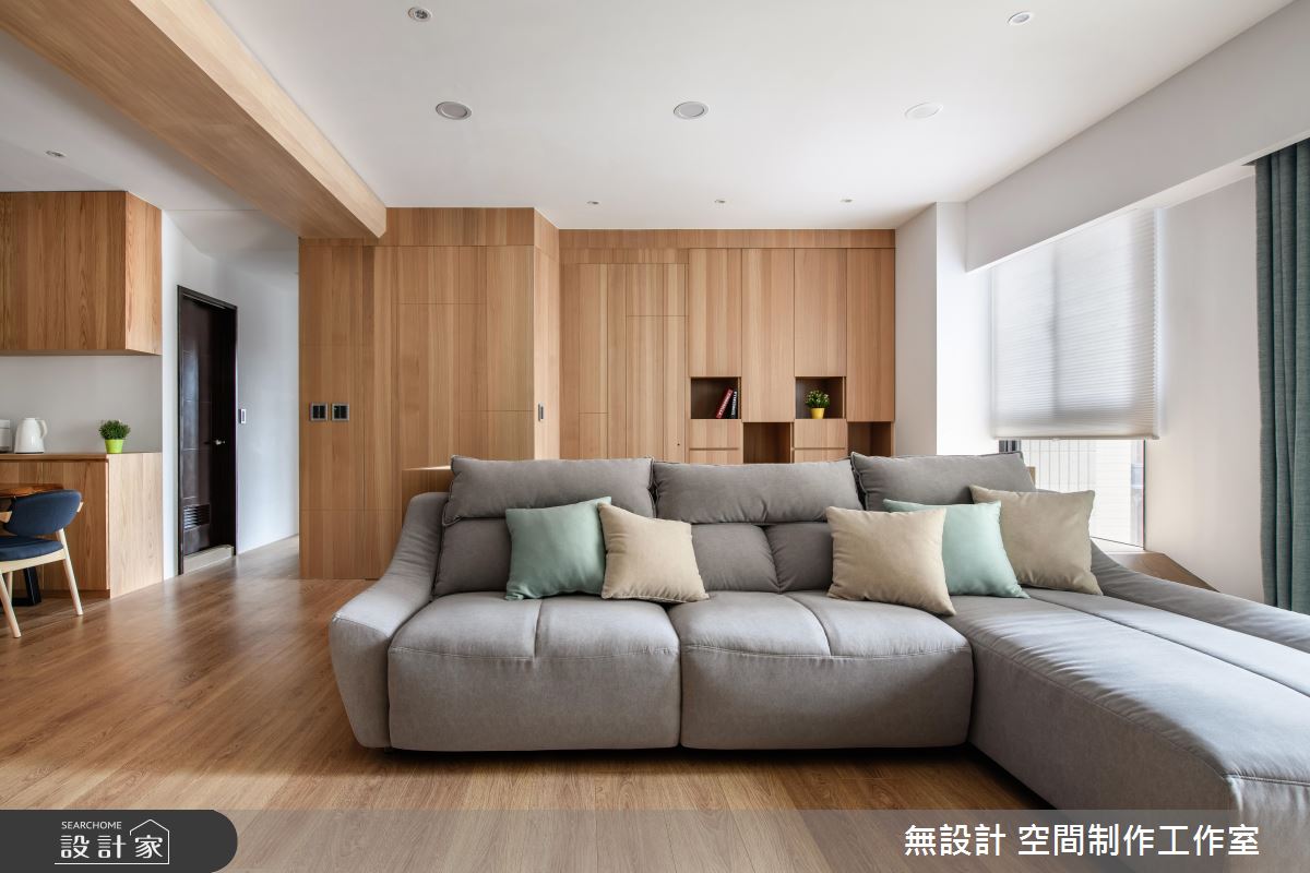 35坪新成屋(5年以下)＿混搭風客廳案例圖片＿無設計 空間制作工作室＿無設計_12之6