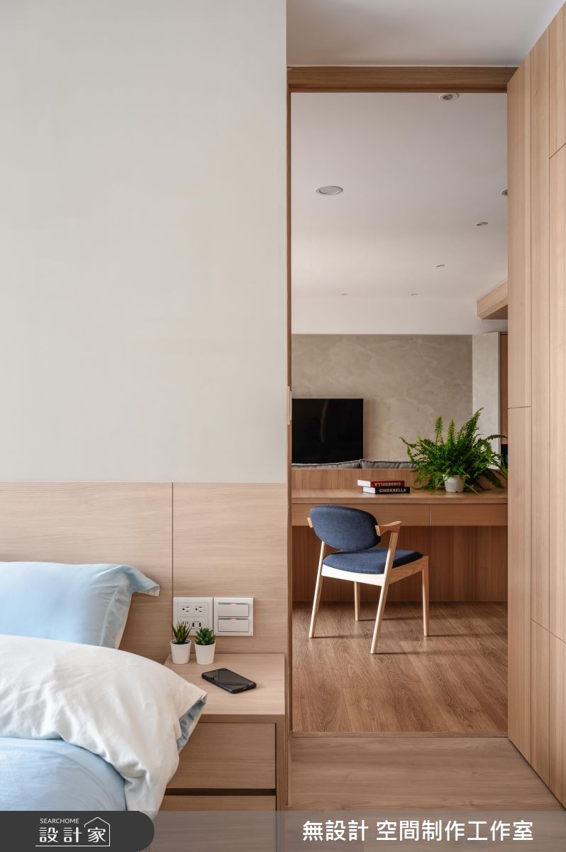 35坪新成屋(5年以下)＿混搭風臥室案例圖片＿無設計 空間制作工作室＿無設計_12之11