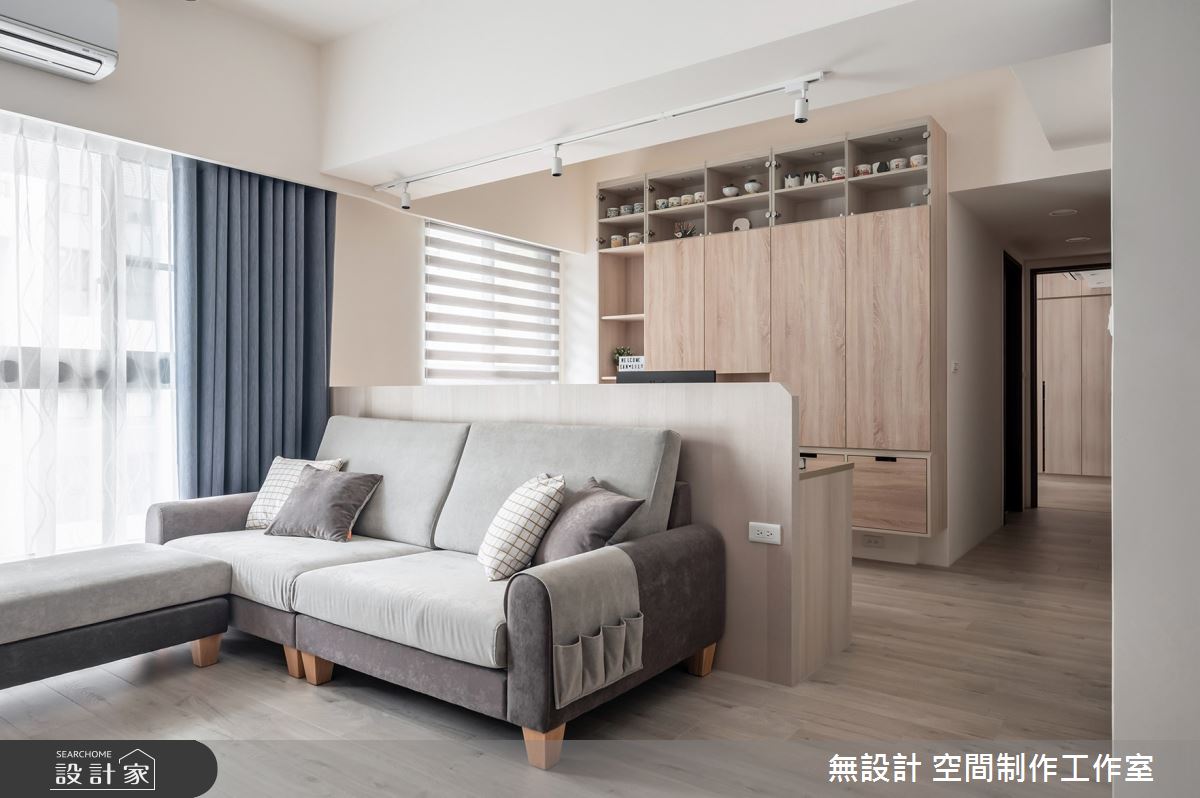 20坪新成屋(5年以下)＿混搭風客廳案例圖片＿無設計 空間制作工作室＿無設計_15之6