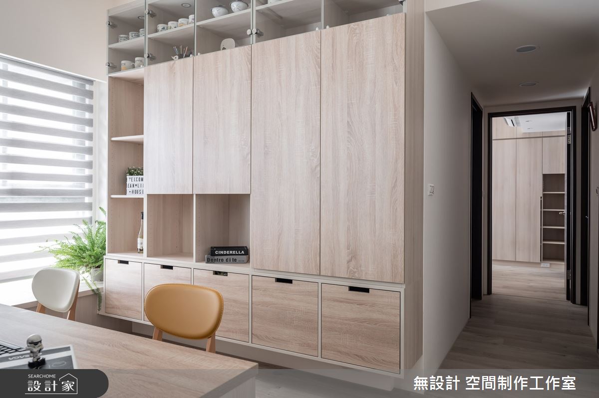 20坪新成屋(5年以下)＿混搭風書房案例圖片＿無設計 空間制作工作室＿無設計_15之8