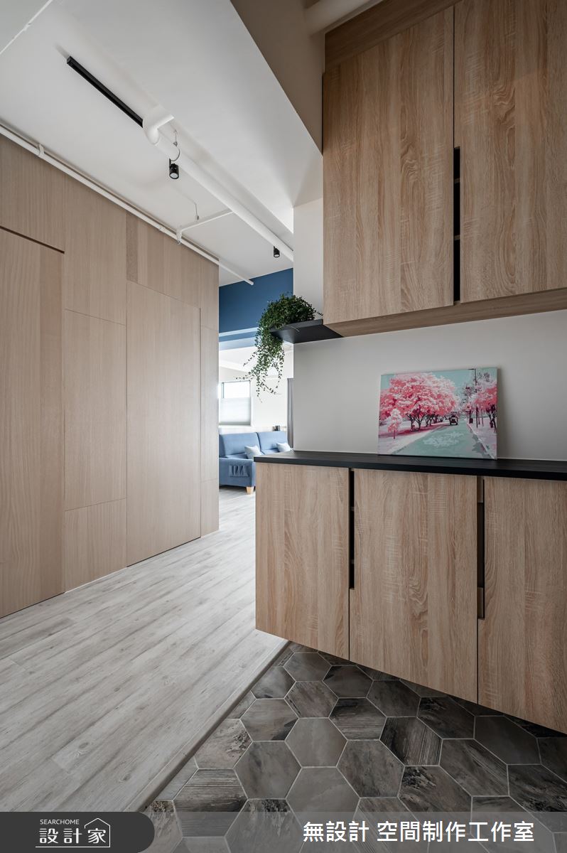 24坪預售屋＿混搭風玄關案例圖片＿無設計 空間制作工作室＿無設計_19之1