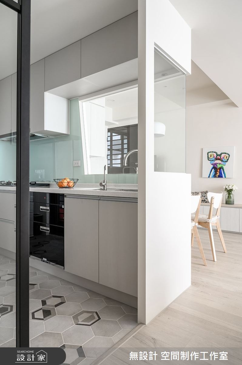22坪預售屋＿混搭風廚房案例圖片＿無設計 空間制作工作室＿無設計_20之6