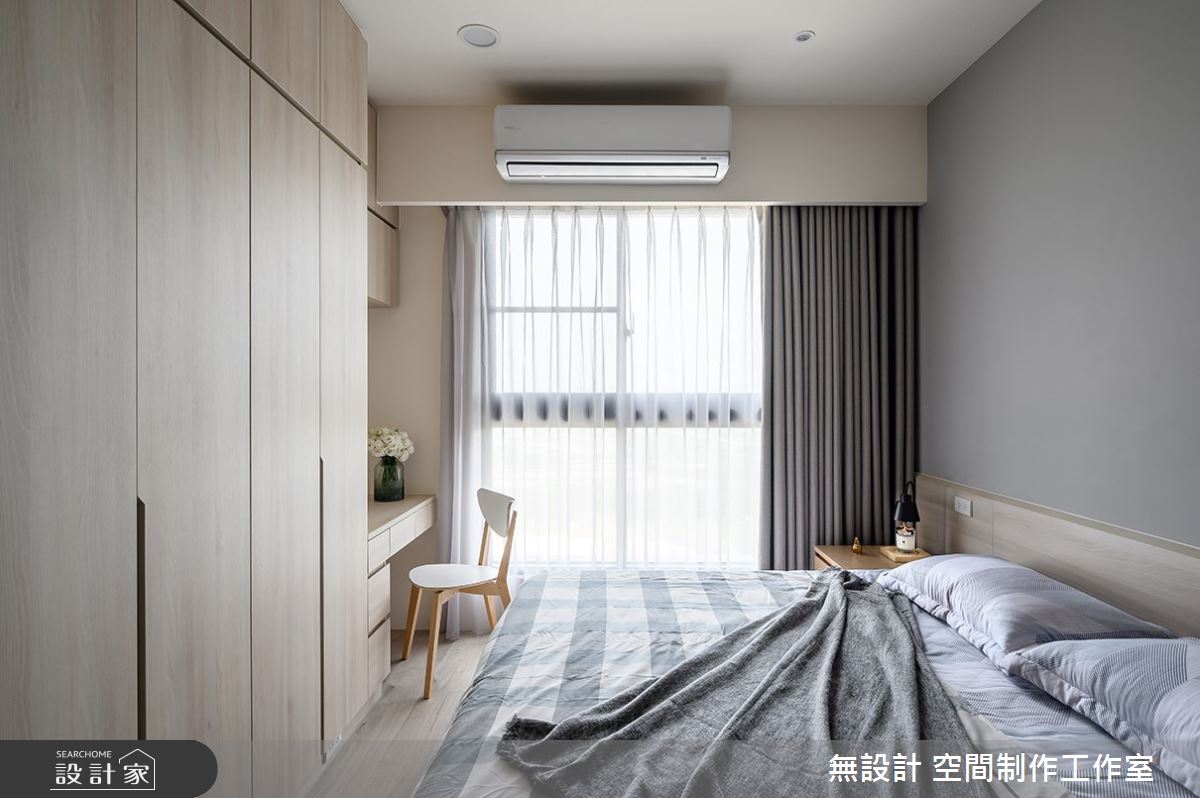 22坪預售屋＿混搭風臥室案例圖片＿無設計 空間制作工作室＿無設計_20之8