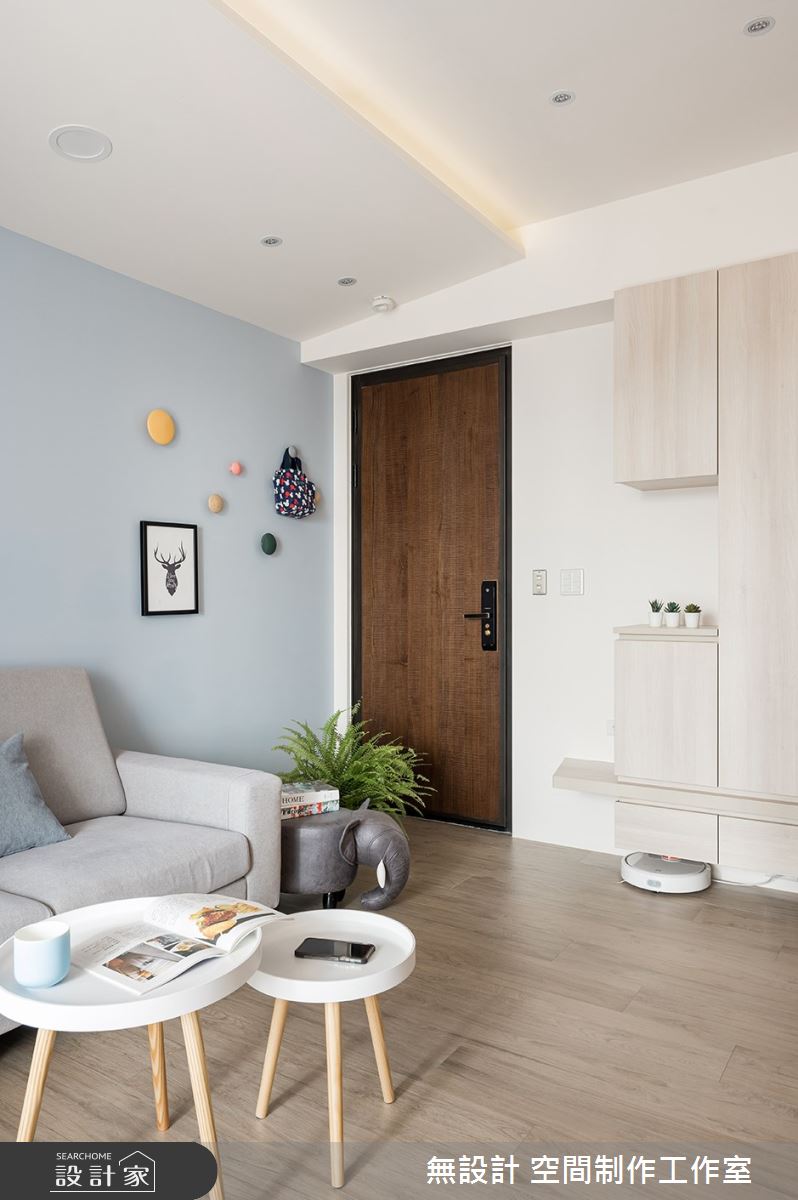22坪新成屋(5年以下)＿北歐風客廳案例圖片＿無設計 空間制作工作室＿無設計_21之4