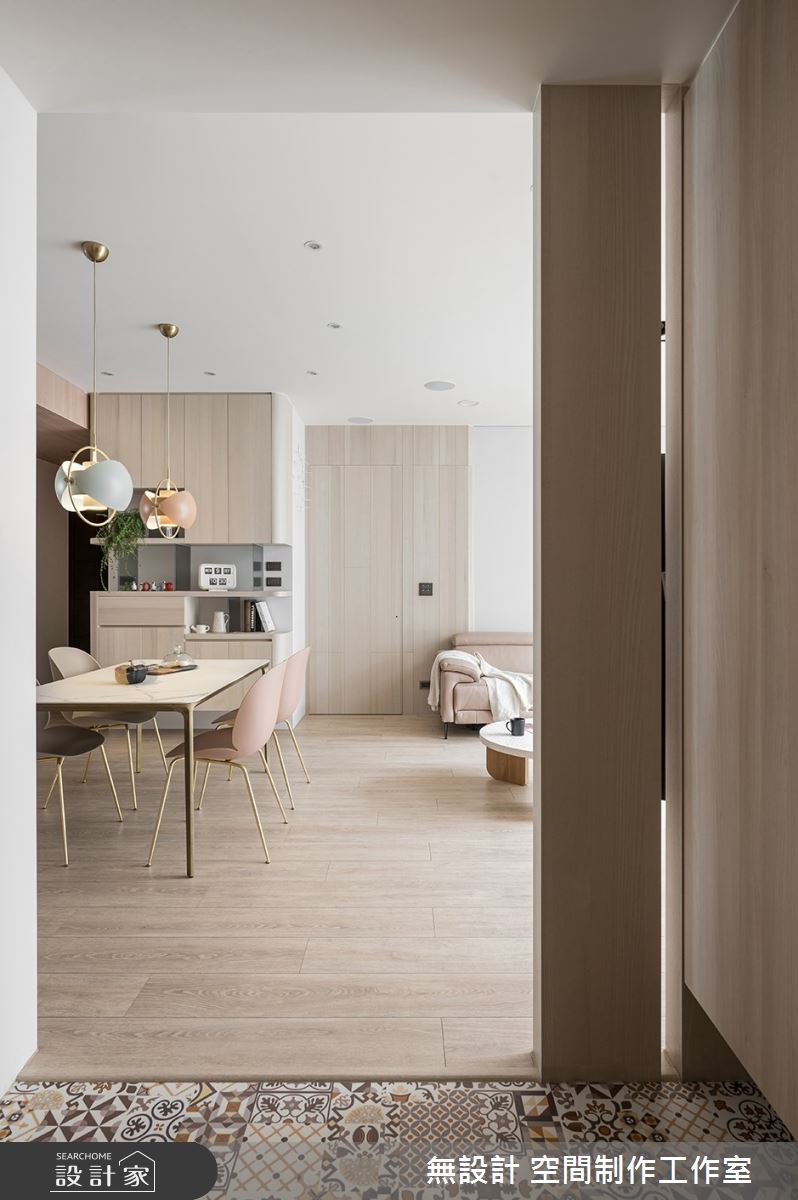 35坪中古屋(5~15年)＿混搭風玄關案例圖片＿無設計 空間制作工作室＿無設計_22之2