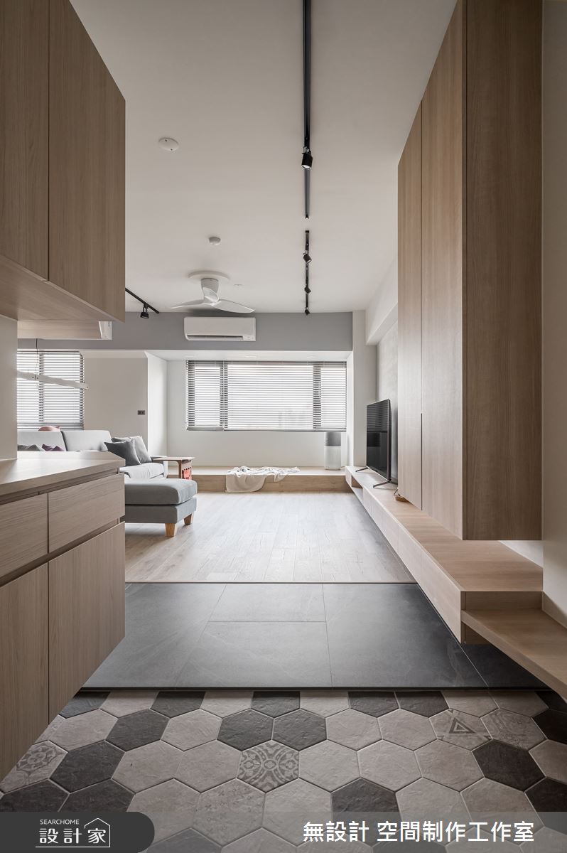 30坪中古屋(5~15年)＿混搭風玄關案例圖片＿無設計 空間制作工作室＿無設計_23之1