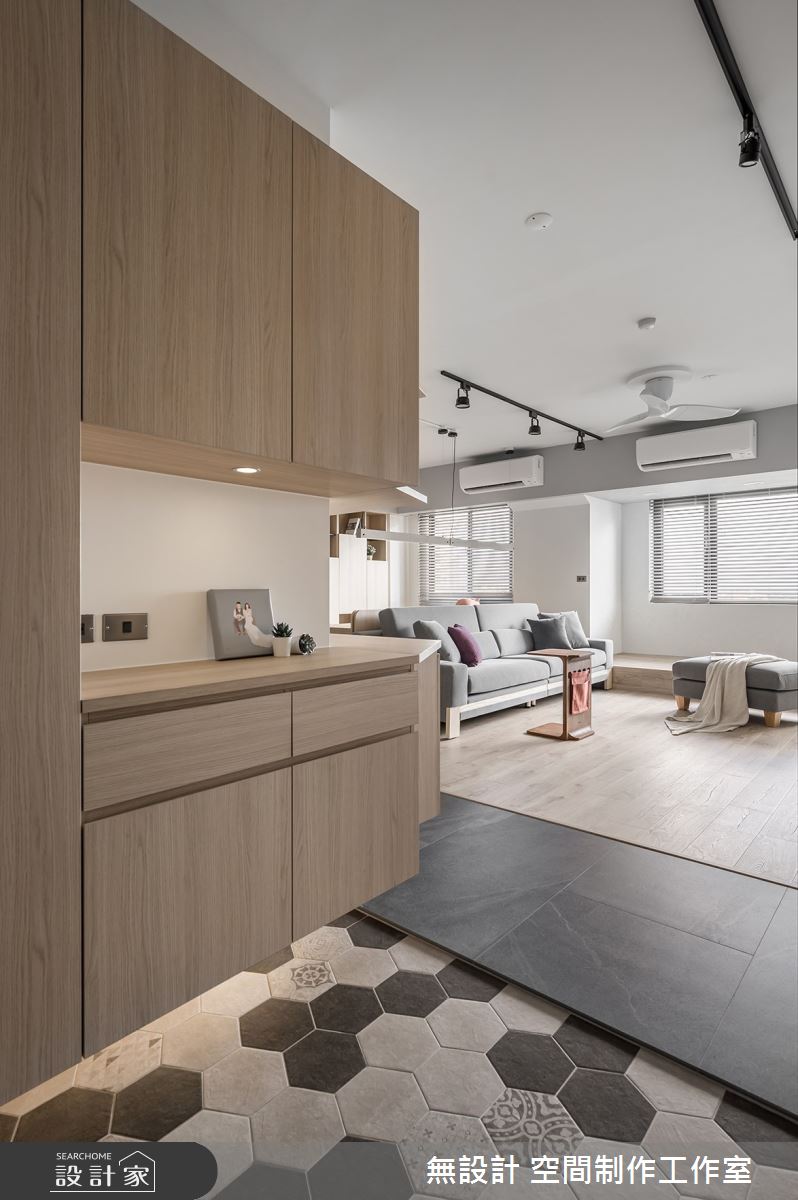 30坪中古屋(5~15年)＿混搭風玄關案例圖片＿無設計 空間制作工作室＿無設計_23之2