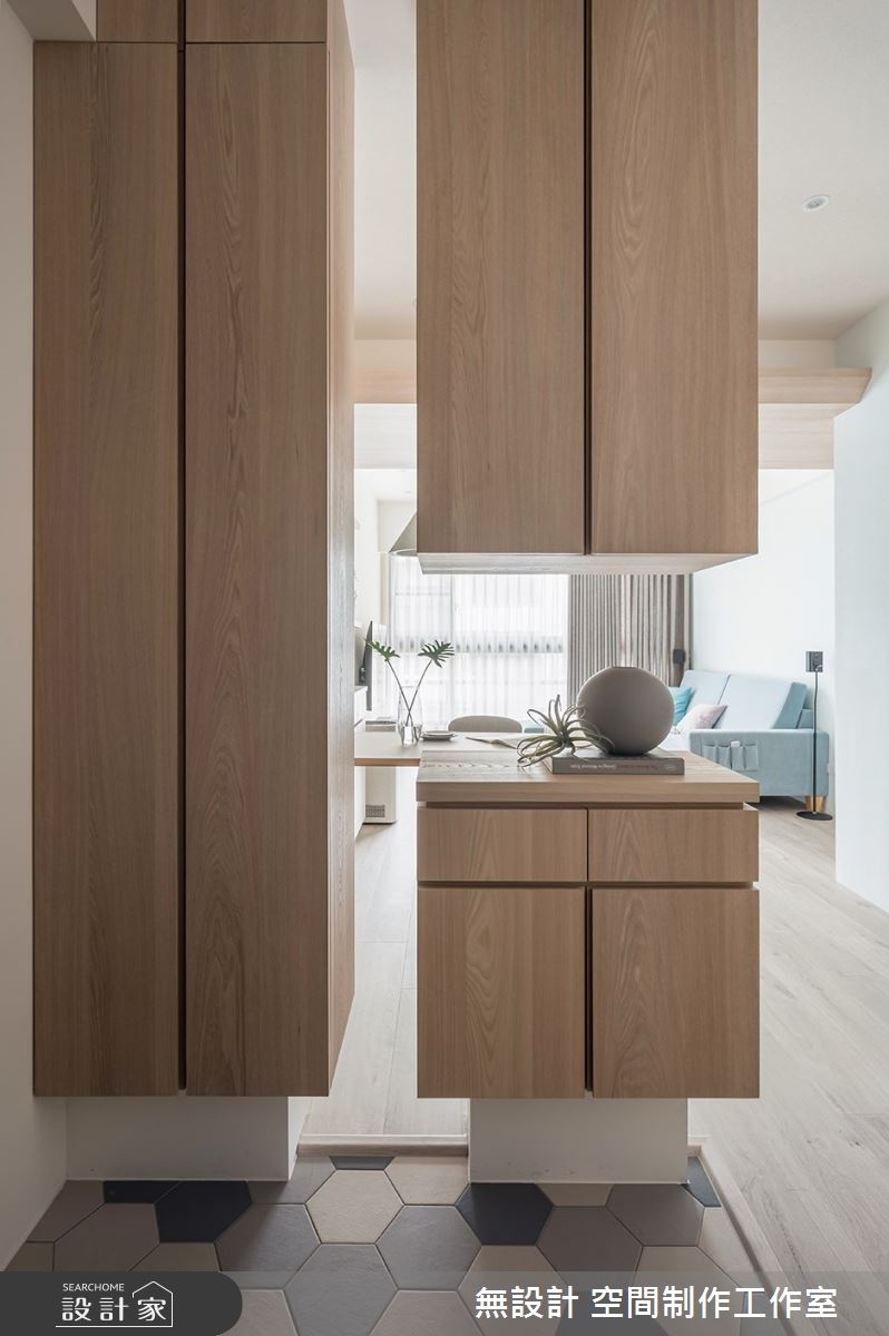 22坪預售屋＿現代風玄關案例圖片＿無設計 空間制作工作室＿無設計_24之1