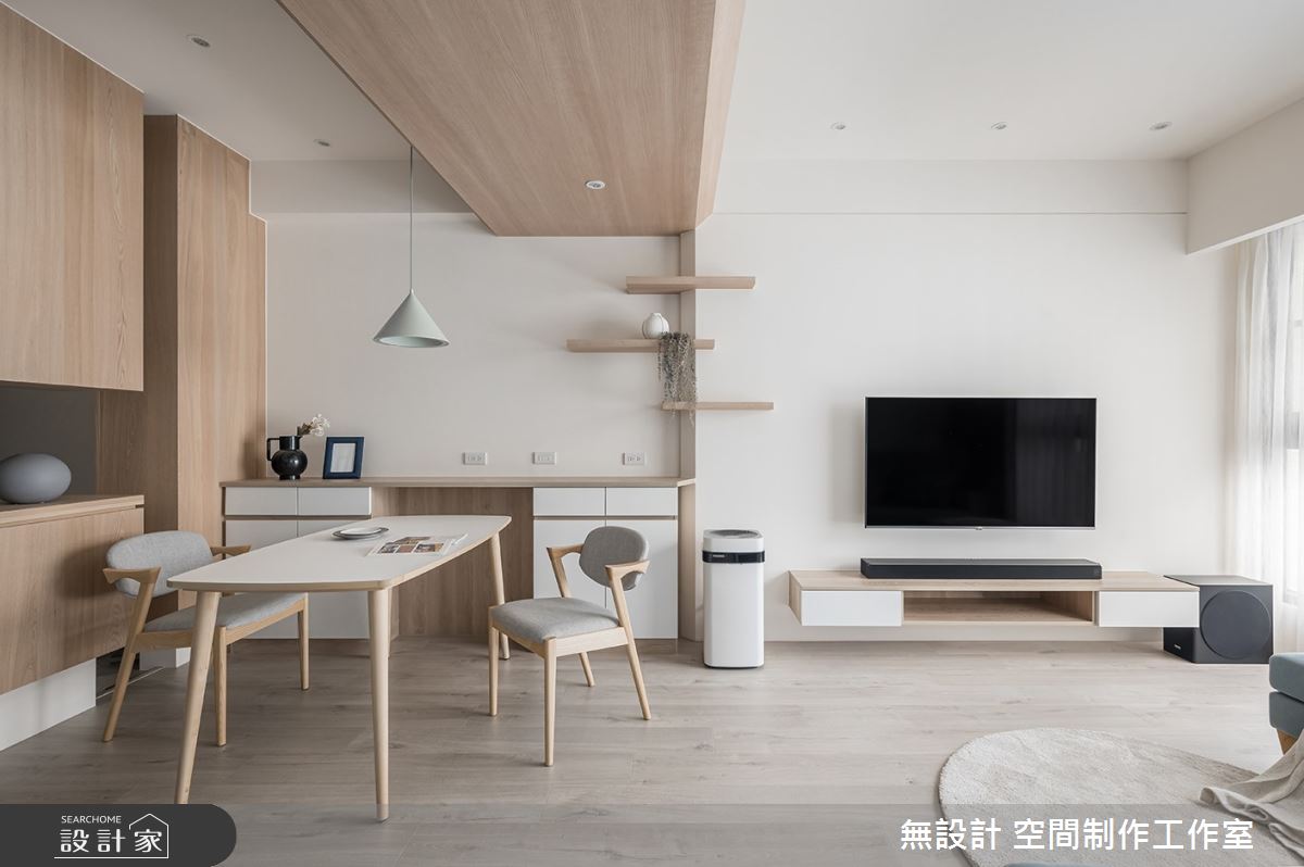22坪預售屋＿現代風客廳餐廳案例圖片＿無設計 空間制作工作室＿無設計_24之6