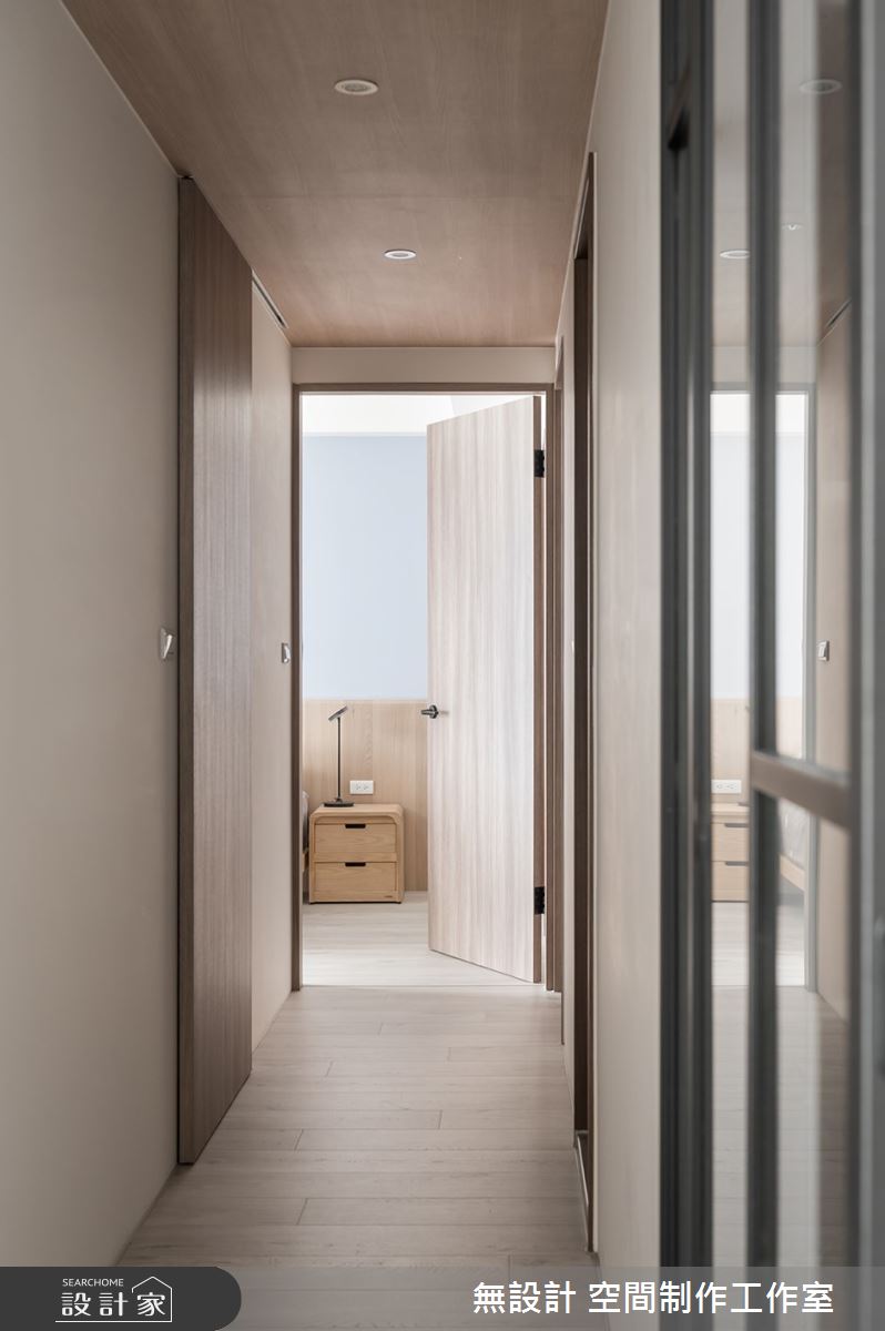 22坪預售屋＿現代風走廊案例圖片＿無設計 空間制作工作室＿無設計_24之8