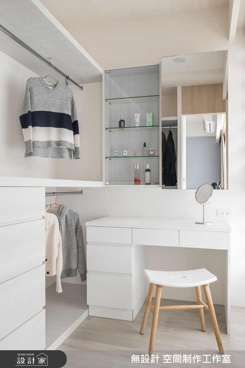 22坪預售屋＿現代風更衣間案例圖片＿無設計 空間制作工作室＿無設計_24之10