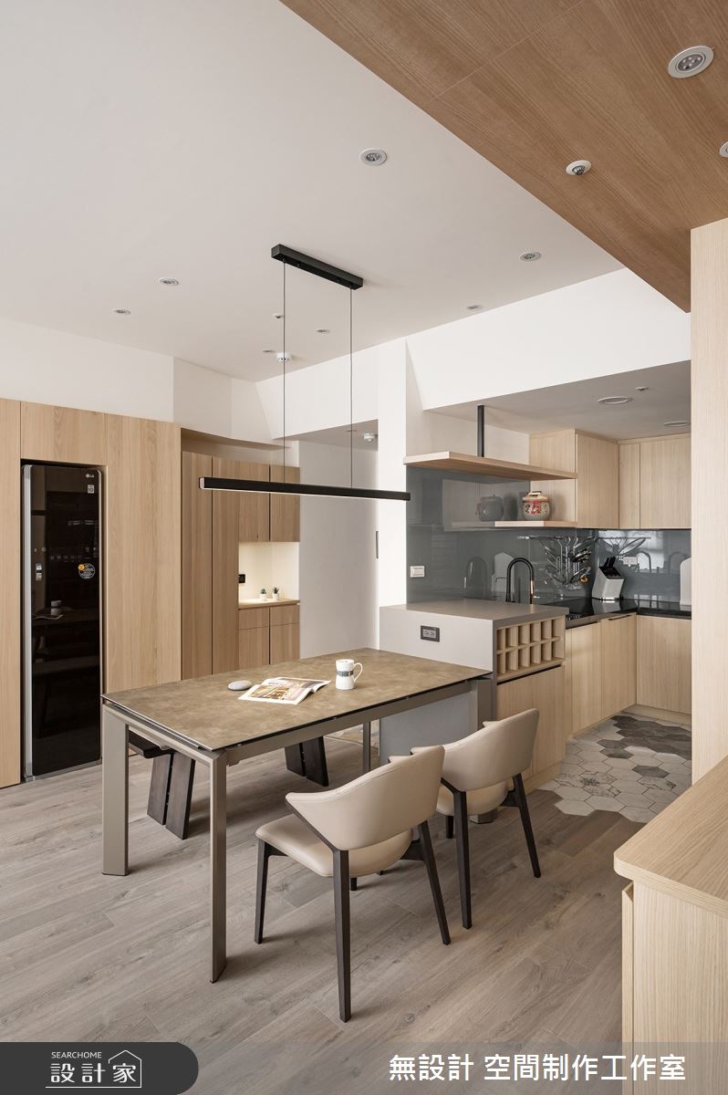 22坪預售屋＿現代風玄關餐廳廚房案例圖片＿無設計 空間制作工作室＿無設計_25之10