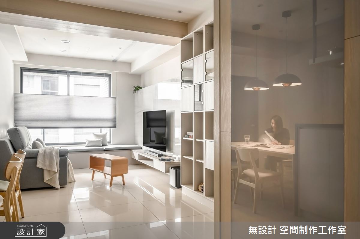 25坪預售屋＿北歐風玄關客廳餐廳臥榻案例圖片＿無設計 空間制作工作室＿無設計_26之3