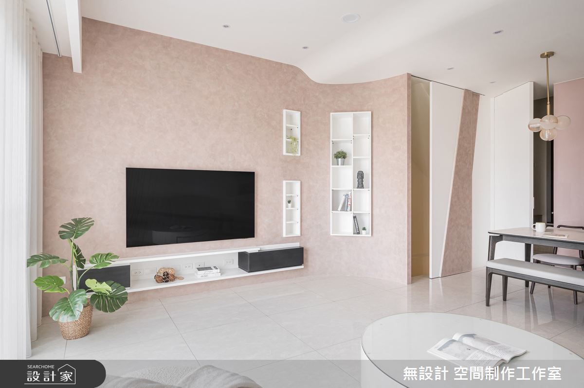 35坪預售屋＿北歐風客廳餐廳案例圖片＿無設計 空間制作工作室＿無設計_28之2