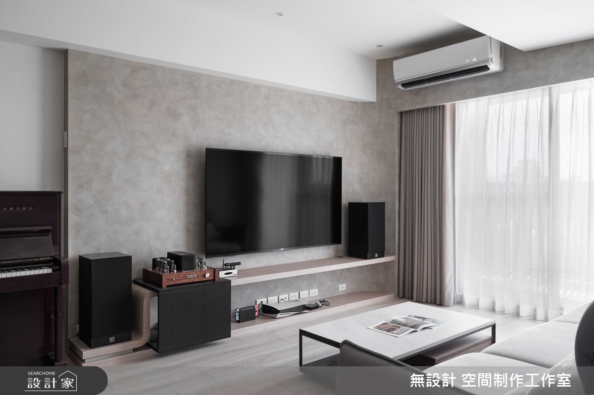 25坪預售屋＿北歐風客廳案例圖片＿無設計 空間制作工作室＿無設計_29之8