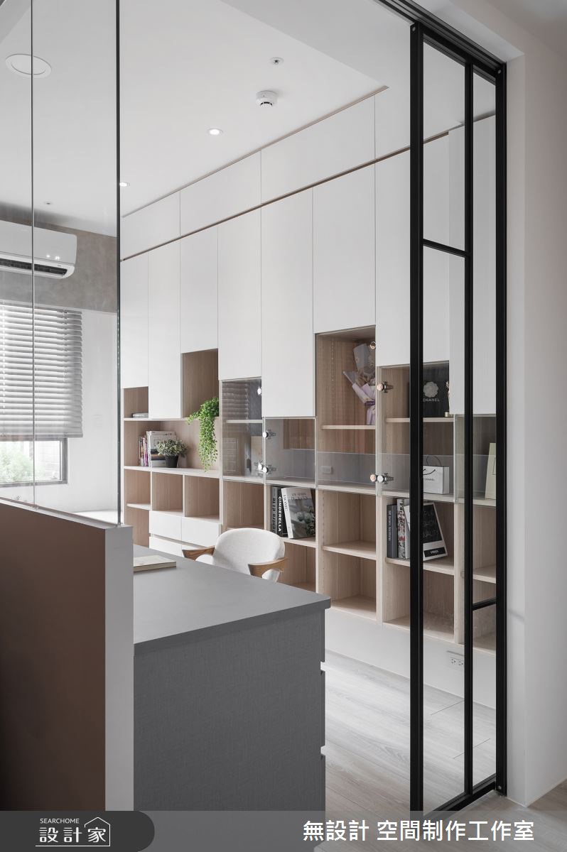 25坪預售屋＿北歐風書房案例圖片＿無設計 空間制作工作室＿無設計_29之11