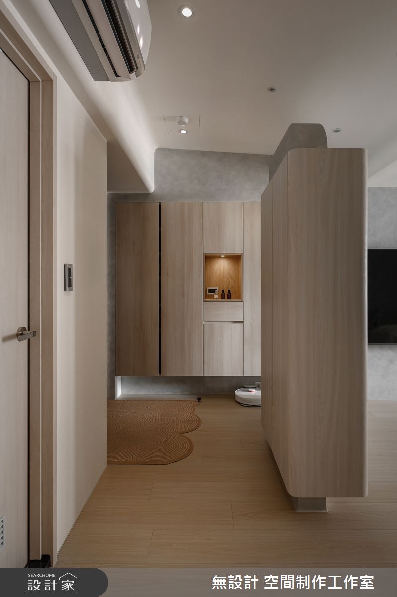 35坪預售屋＿日式無印風玄關案例圖片＿無設計 空間制作工作室＿無設計_32之1