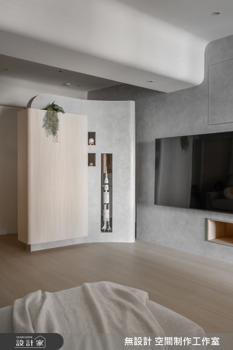 35坪預售屋＿日式無印風客廳案例圖片＿無設計 空間制作工作室＿無設計_32之2