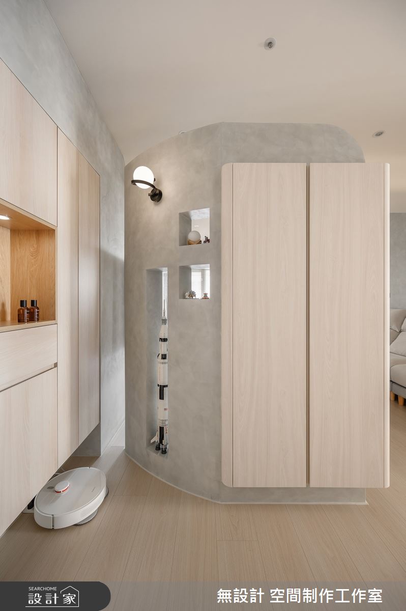 35坪預售屋＿日式無印風客廳案例圖片＿無設計 空間制作工作室＿無設計_32之3