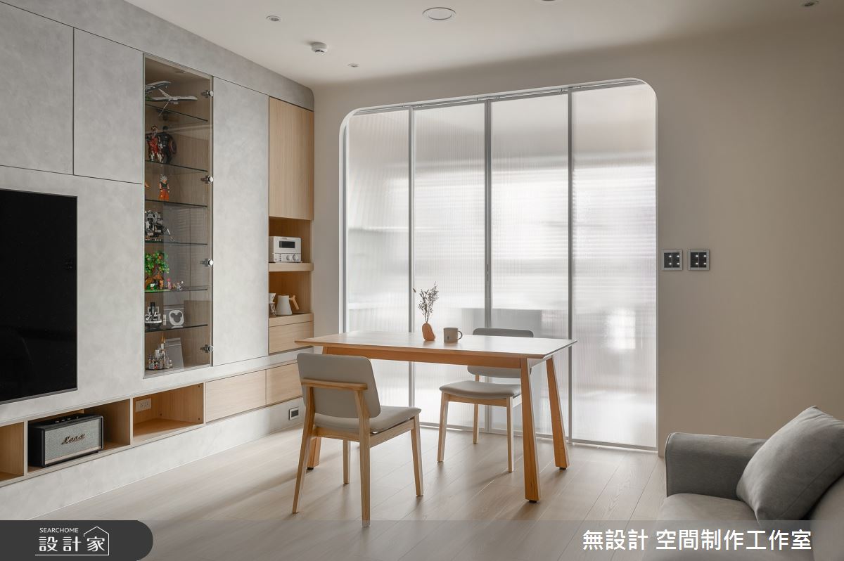 35坪預售屋＿日式無印風客廳餐廳案例圖片＿無設計 空間制作工作室＿無設計_32之7