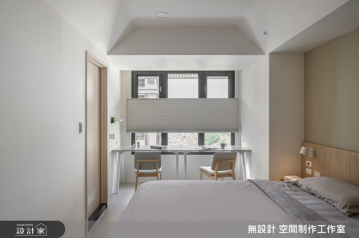 35坪預售屋＿日式無印風臥室案例圖片＿無設計 空間制作工作室＿無設計_32之10