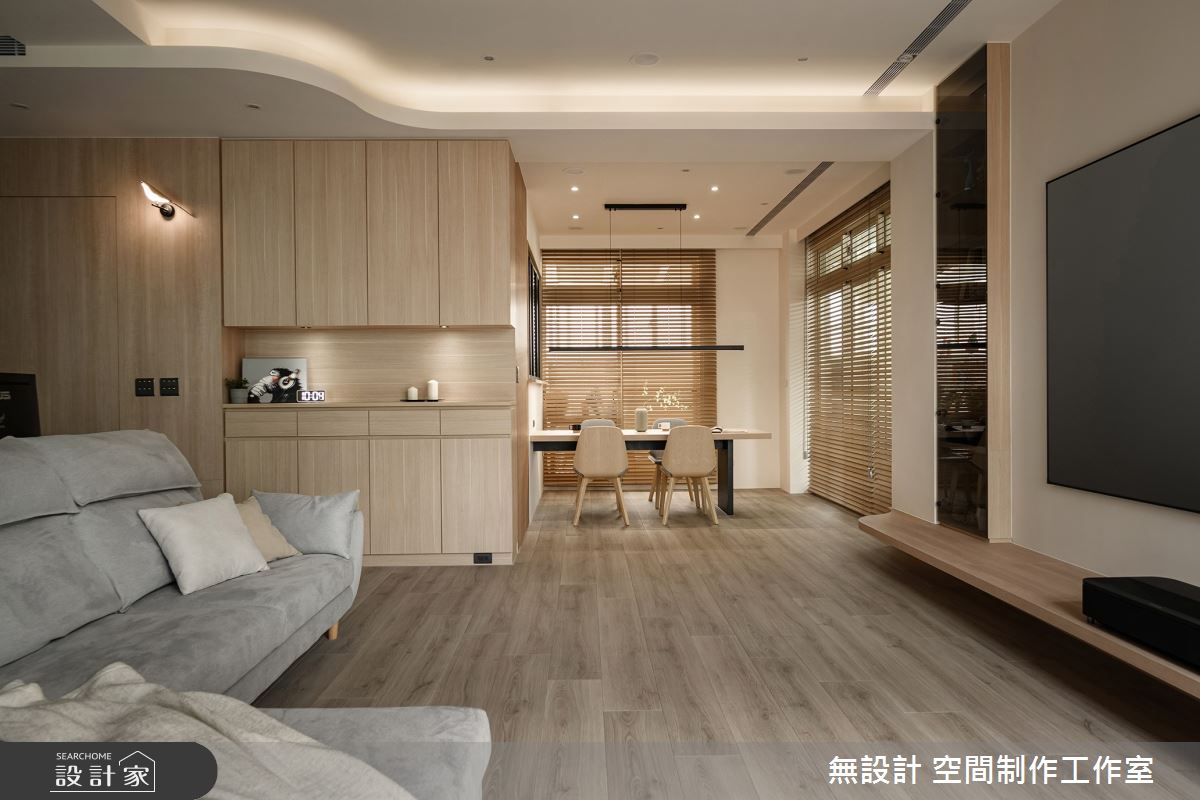 50坪老屋(16~30年)＿混搭風客廳餐廳案例圖片＿無設計 空間制作工作室＿無設計_33之13