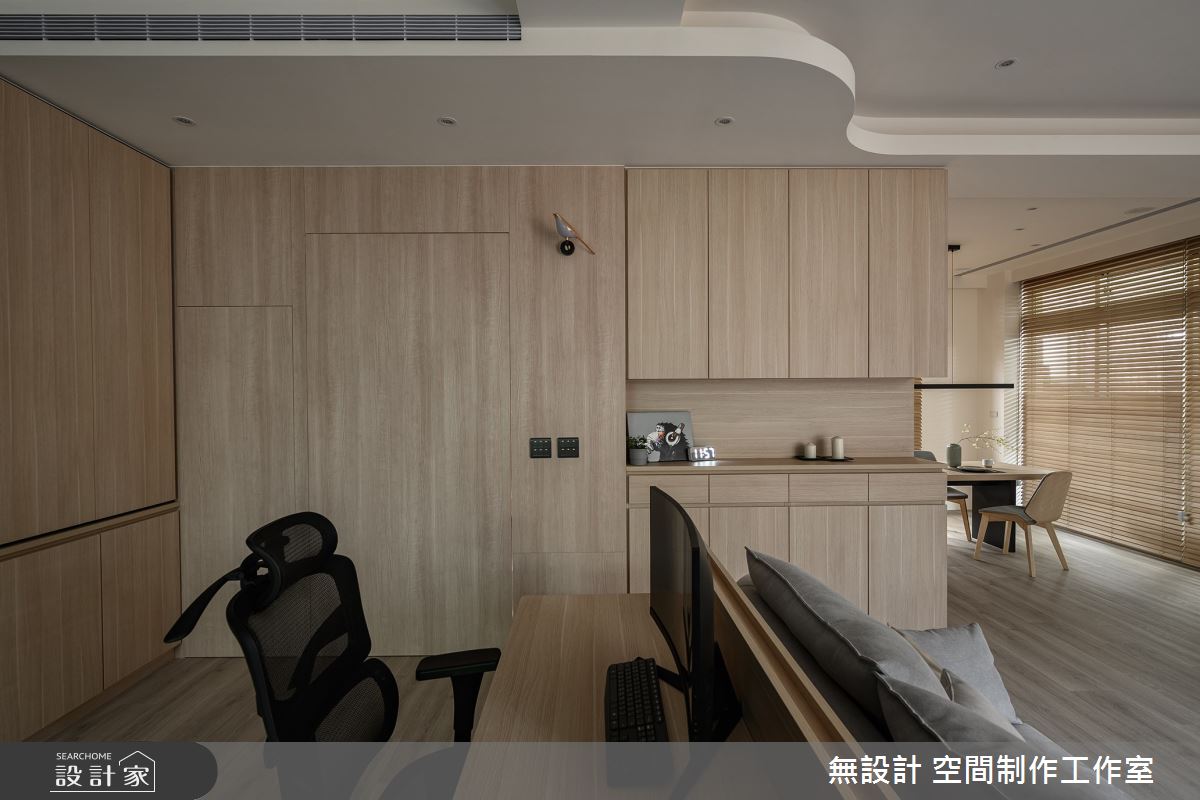 50坪老屋(16~30年)＿混搭風客廳書房案例圖片＿無設計 空間制作工作室＿無設計_33之21