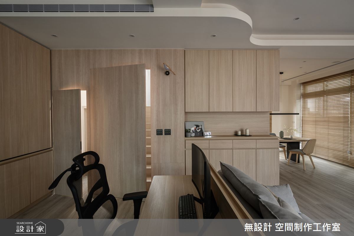 50坪老屋(16~30年)＿混搭風客廳書房案例圖片＿無設計 空間制作工作室＿無設計_33之22