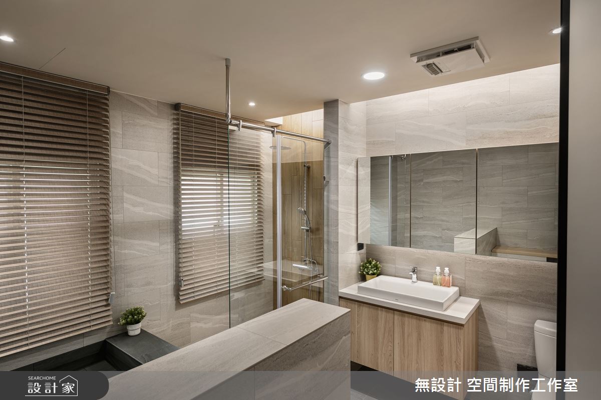 50坪老屋(16~30年)＿混搭風浴室案例圖片＿無設計 空間制作工作室＿無設計_33之31