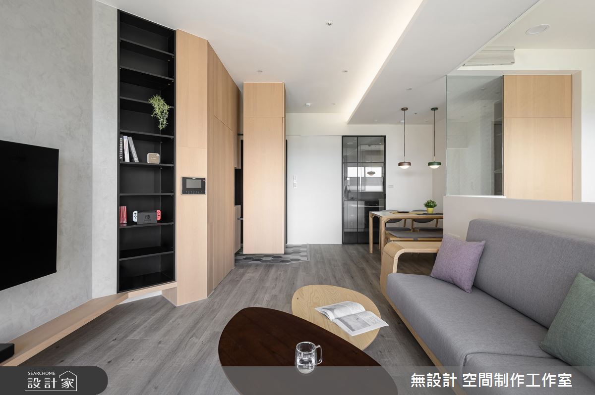 52坪預售屋＿北歐風客廳餐廳案例圖片＿無設計 空間制作工作室＿無設計_34之67