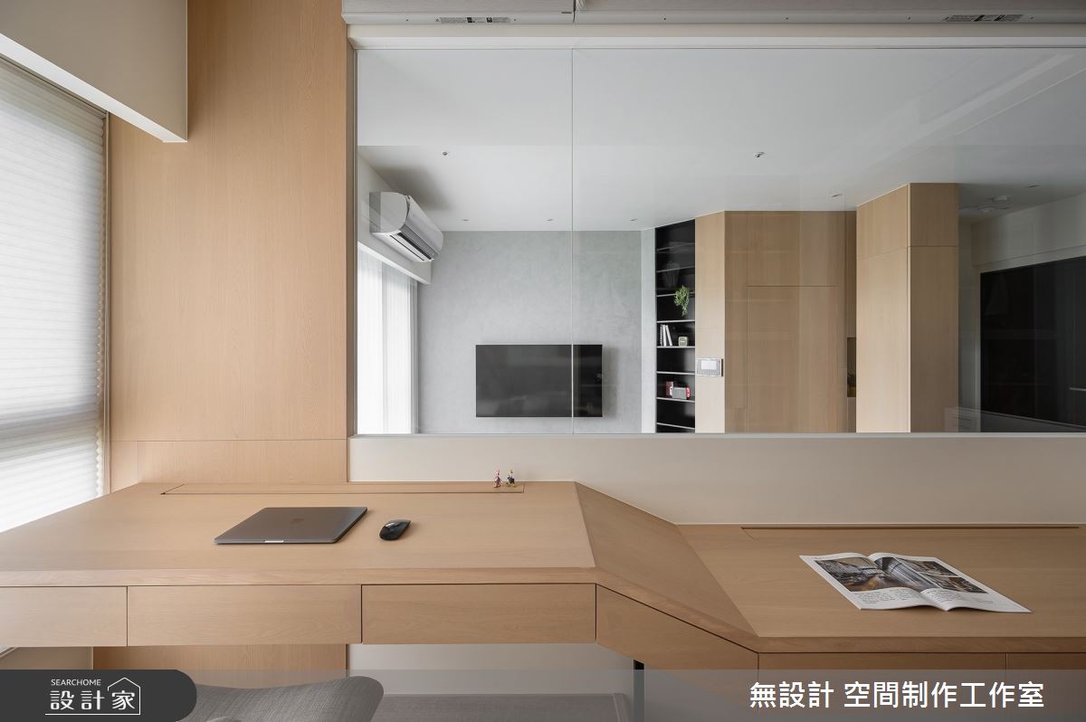 52坪預售屋＿北歐風書房案例圖片＿無設計 空間制作工作室＿無設計_34之8