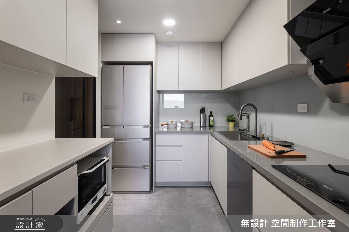 52坪預售屋＿北歐風廚房案例圖片＿無設計 空間制作工作室＿無設計_34之10