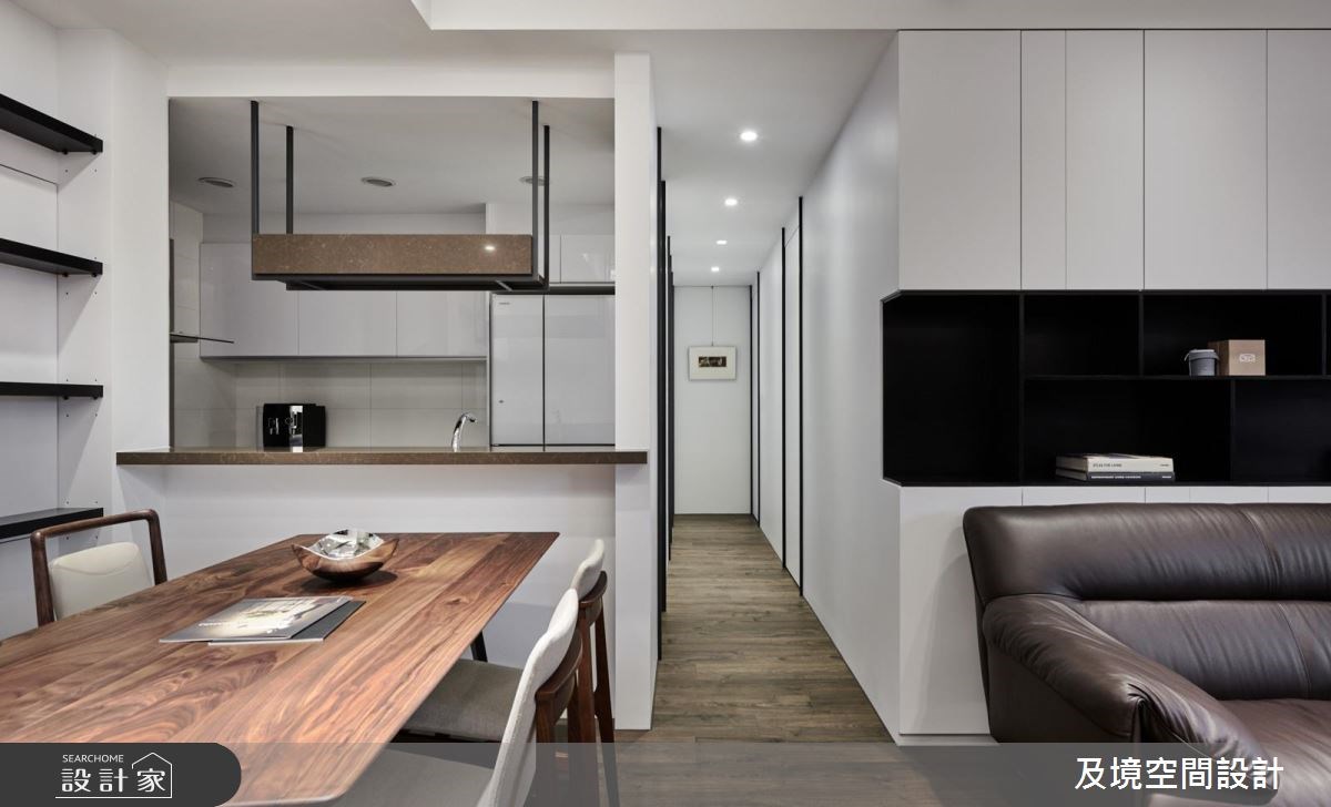 30坪新成屋(5年以下)＿簡約風餐廳廚房案例圖片＿及境空間設計有限公司＿及境_02之10