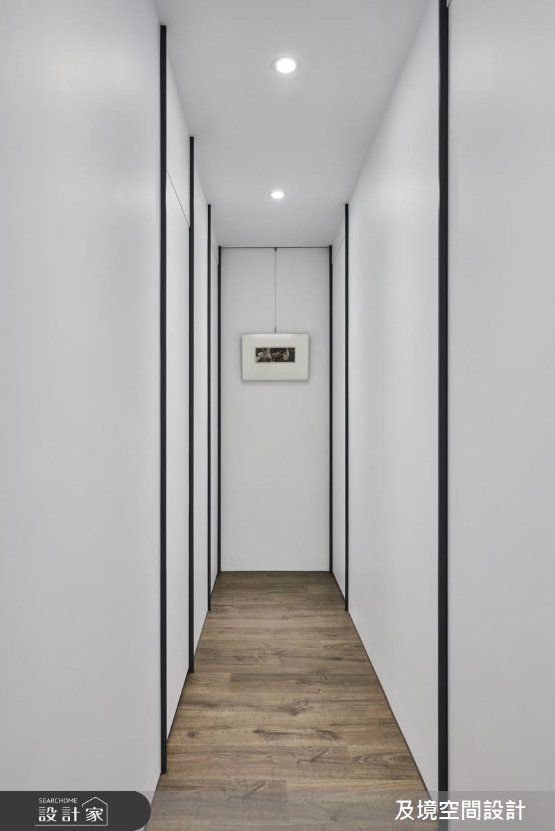 30坪新成屋(5年以下)＿簡約風走廊案例圖片＿及境空間設計有限公司＿及境_02之12