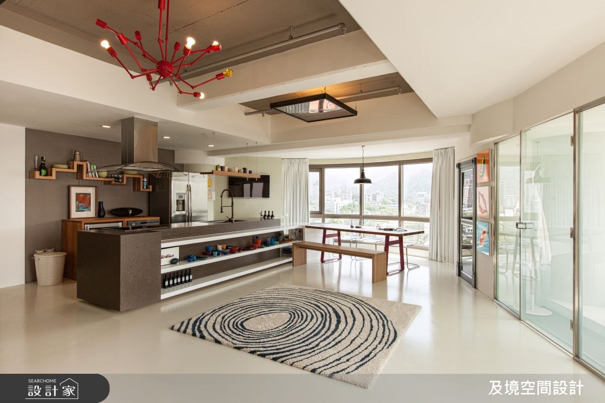 30坪中古屋(5~15年)＿混搭風餐廳廚房案例圖片＿及境空間設計有限公司＿及境_04之4