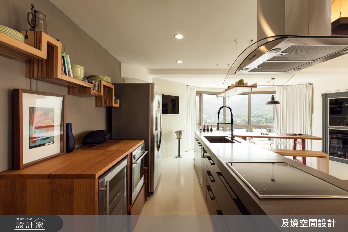30坪中古屋(5~15年)＿混搭風廚房中島案例圖片＿及境空間設計有限公司＿及境_04之10