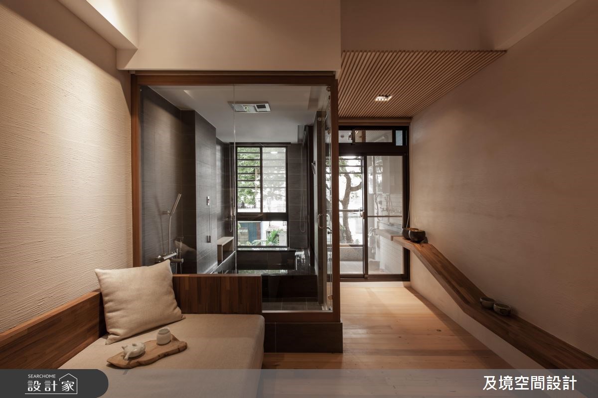 8坪新成屋(5年以下)＿日式無印風客廳浴室案例圖片＿及境空間設計有限公司＿及境_05之3