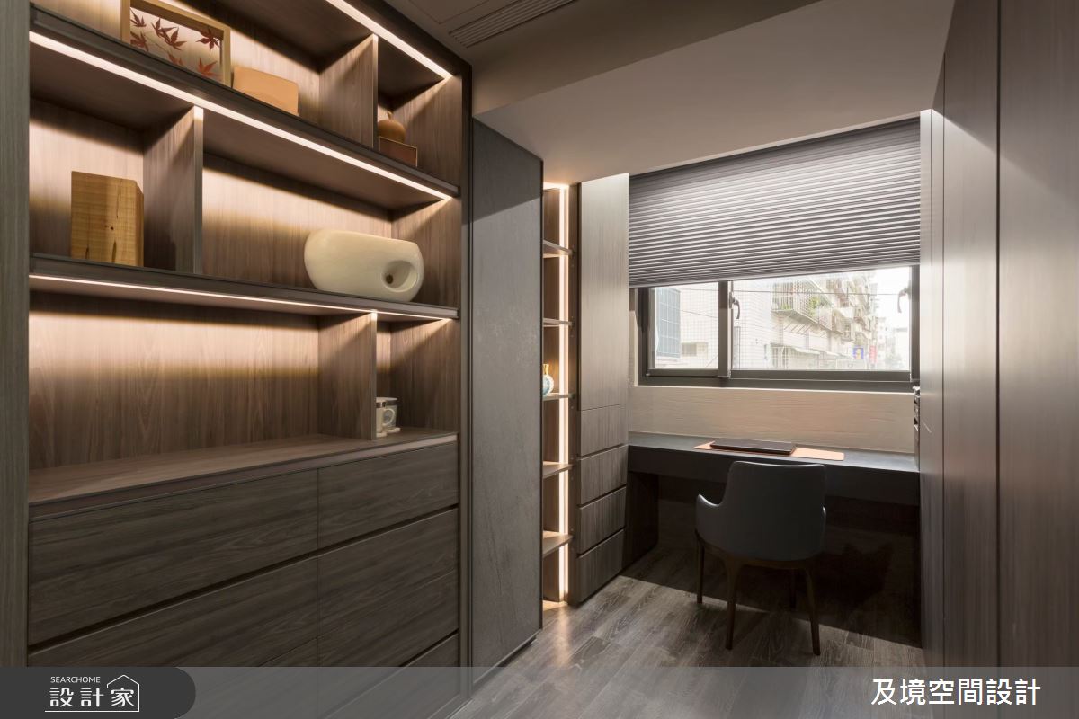 34坪中古屋(5~15年)＿混搭風書房案例圖片＿及境空間設計有限公司＿及境_12茶香縈繞的心靈居所之7