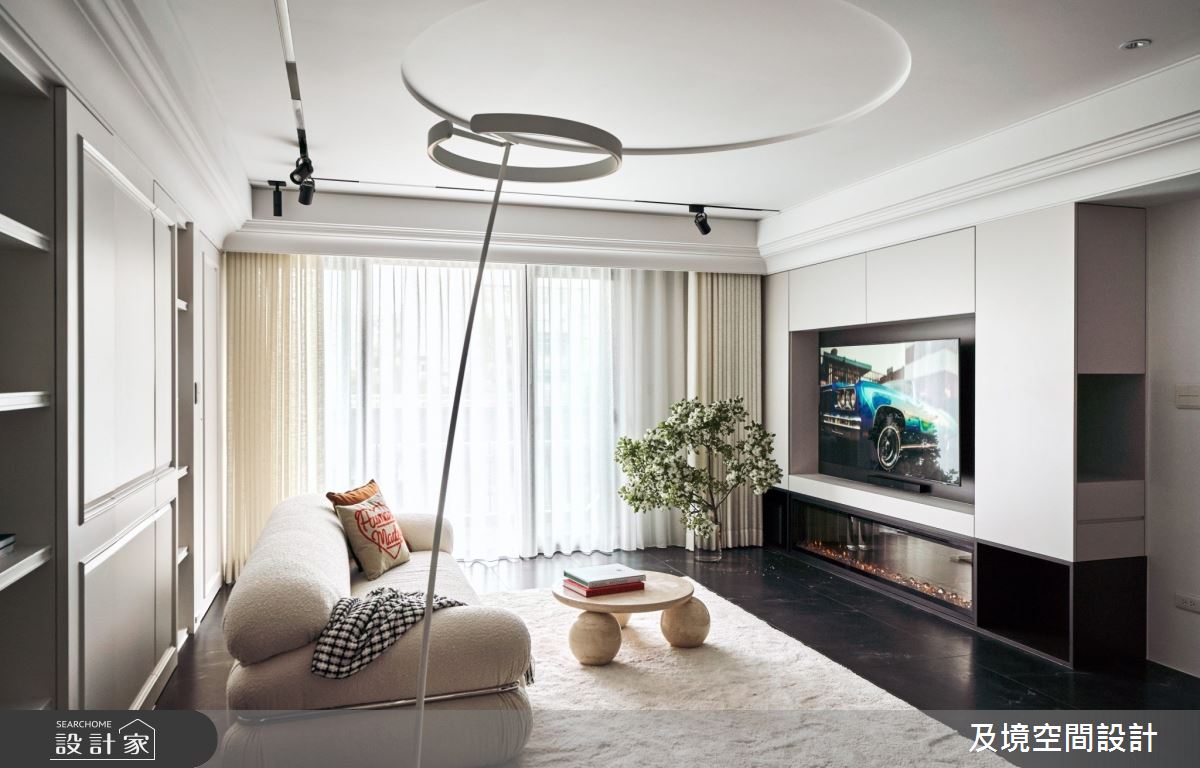 35坪老屋(31~40年)＿美式風客廳案例圖片＿及境空間設計有限公司＿及境_13之3