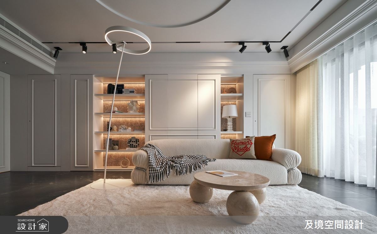 35坪老屋(31~40年)＿美式風客廳案例圖片＿及境空間設計有限公司＿及境_13之8