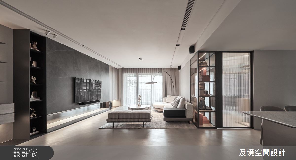 50坪毛胚屋＿現代風客廳案例圖片＿及境空間設計有限公司＿及境_14之7