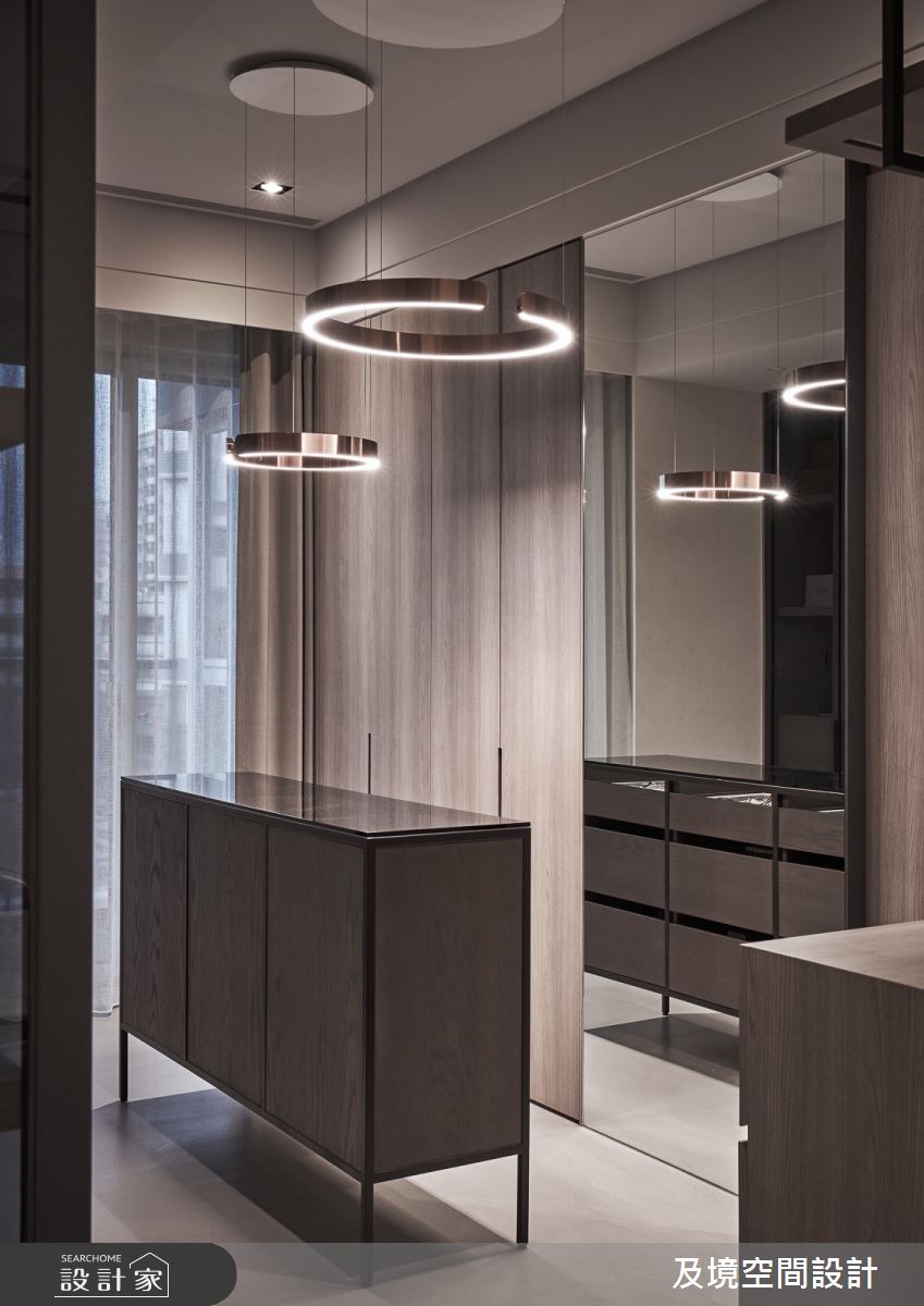 50坪毛胚屋＿現代風更衣間案例圖片＿及境空間設計有限公司＿及境_14之19