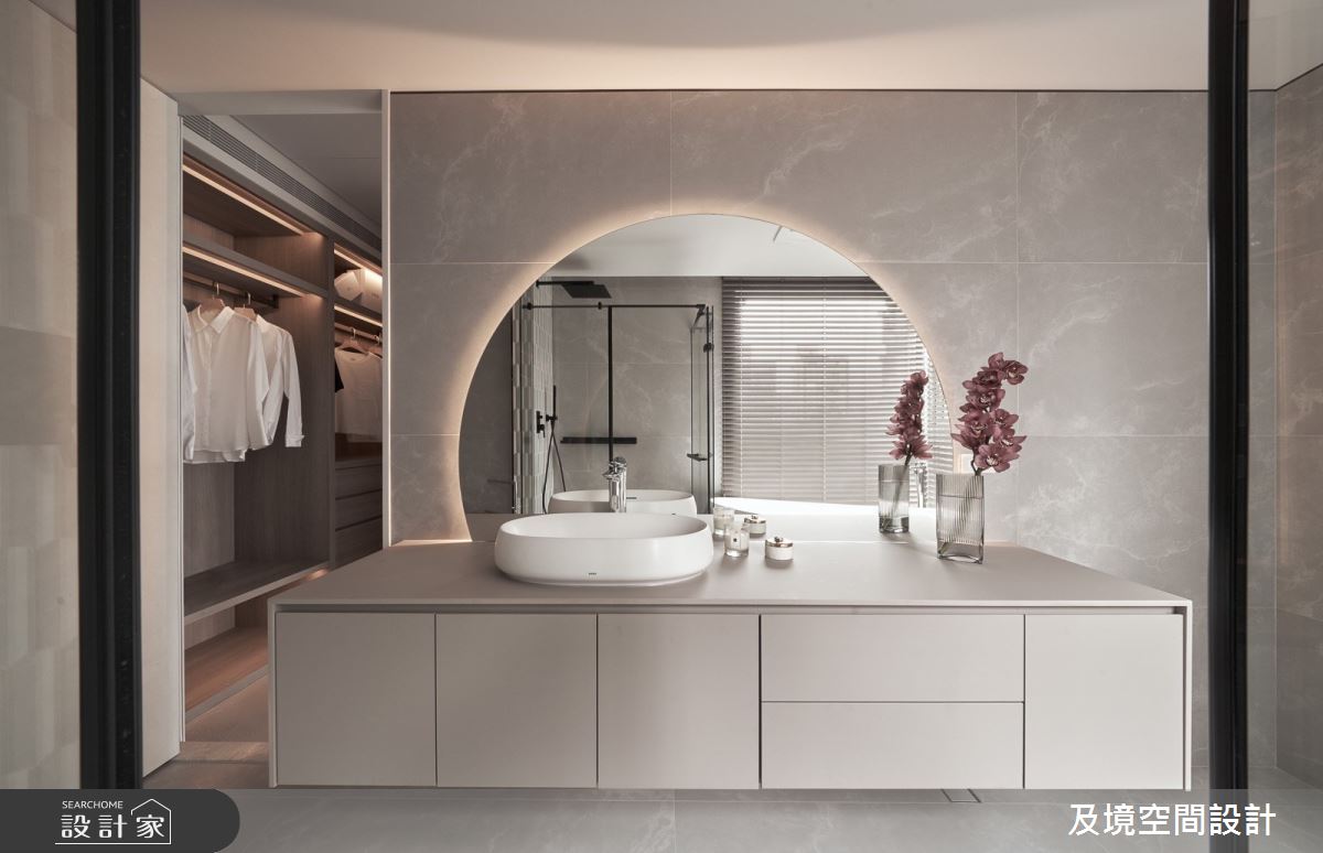 50坪毛胚屋＿現代風浴室案例圖片＿及境空間設計有限公司＿及境_14之25