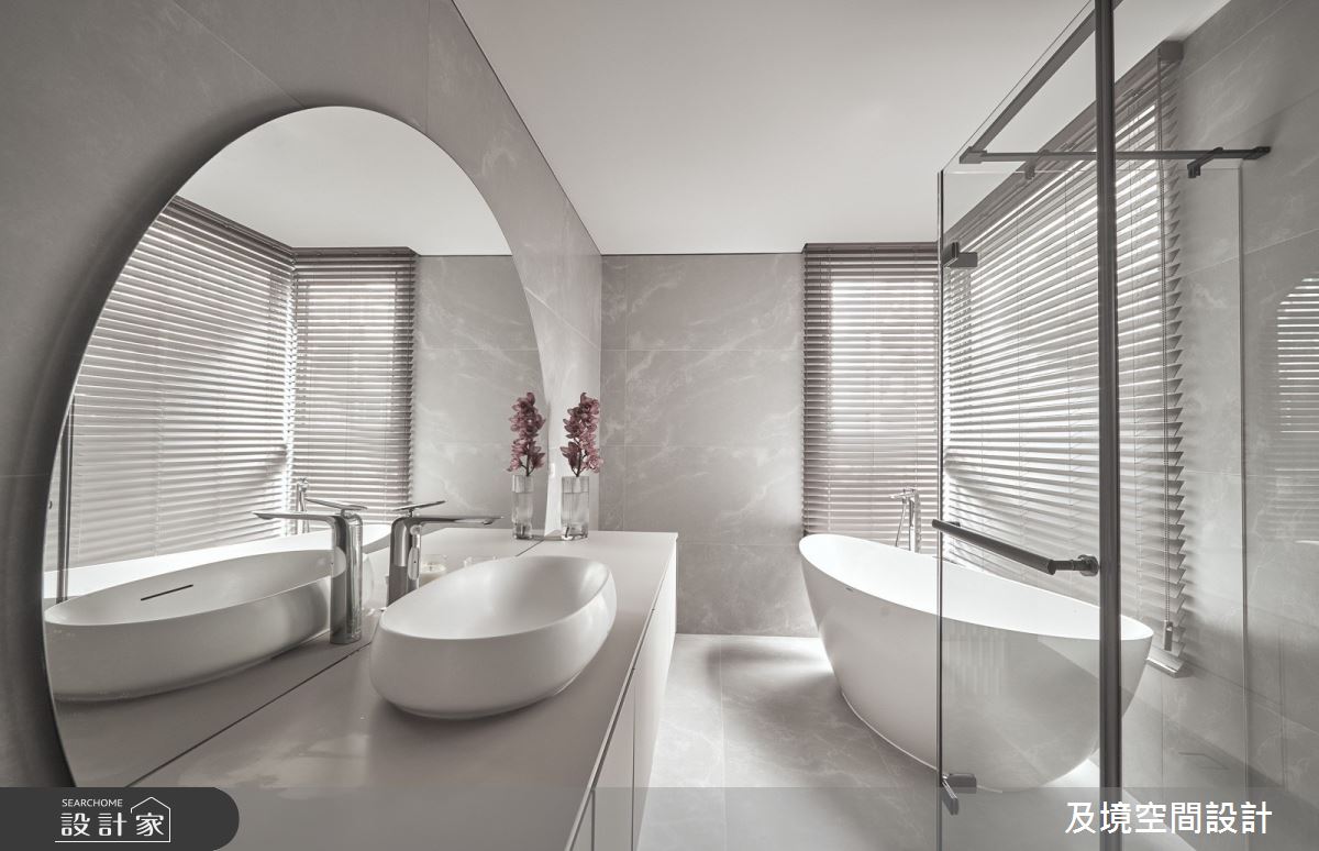 50坪毛胚屋＿現代風浴室案例圖片＿及境空間設計有限公司＿及境_14之29