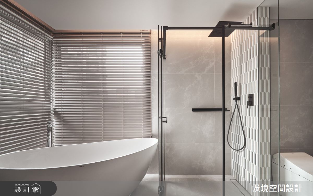 50坪毛胚屋＿現代風浴室案例圖片＿及境空間設計有限公司＿及境_14之31