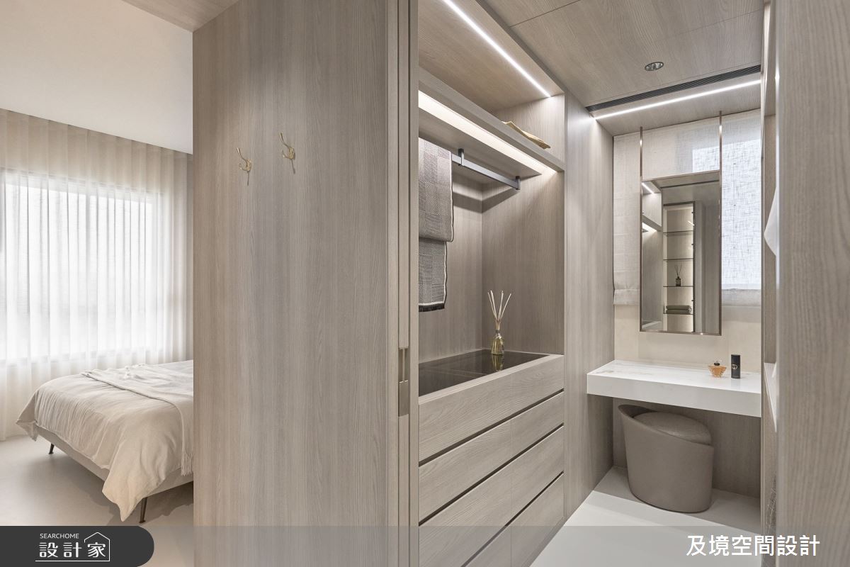 35坪新成屋(5年以下)＿現代舒心宅臥室案例圖片＿及境空間設計有限公司＿及境_16之33