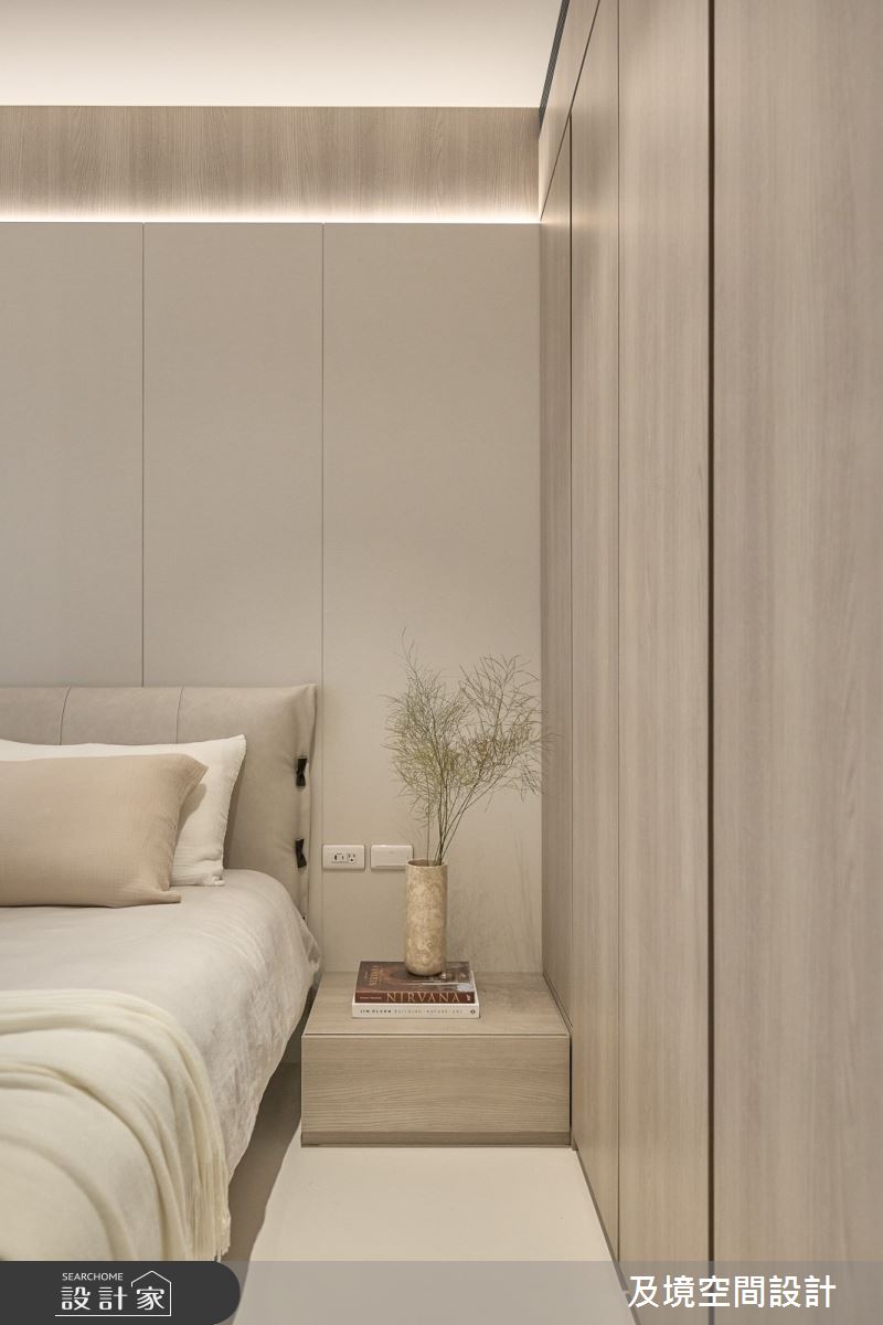 35坪新成屋(5年以下)＿現代舒心宅臥室案例圖片＿及境空間設計有限公司＿及境_16之31