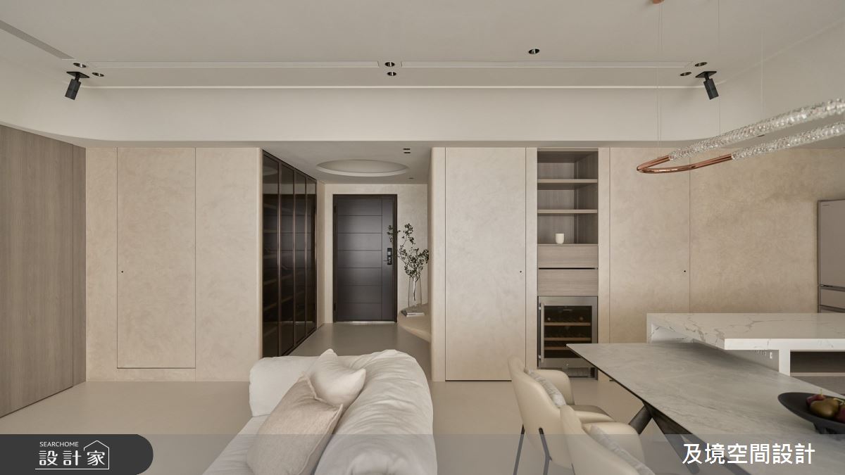 35坪新成屋(5年以下)＿現代舒心宅玄關客廳餐廳案例圖片＿及境空間設計有限公司＿及境_16之23